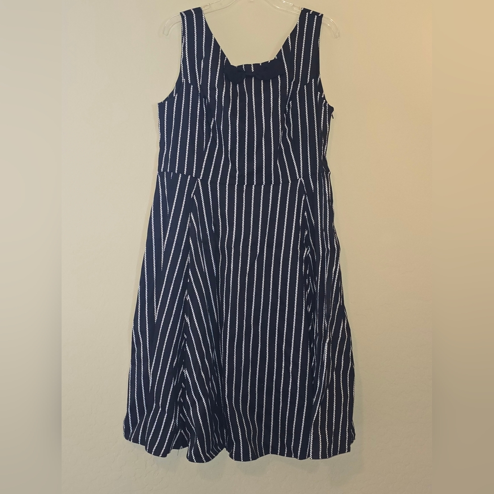 Hearts & Roses - Black and White Swing Dress - US 18/UK 22/EU 50 - EUC